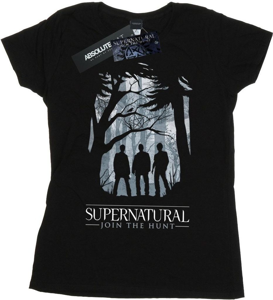 Supernatural - T-Shirt für Damen BI40565 (L) (Schwarz)