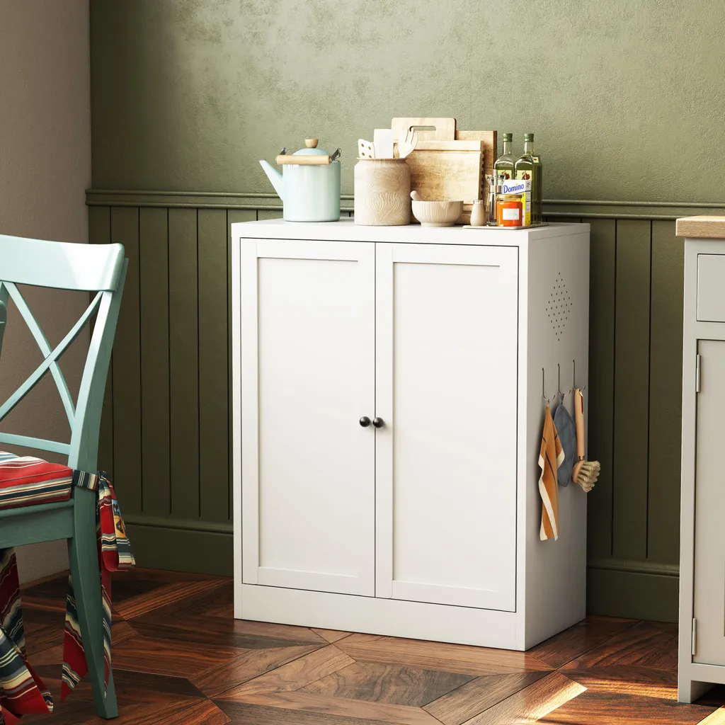 Rangement cuisine métallique 88 cm : Solution contre l'encombrement