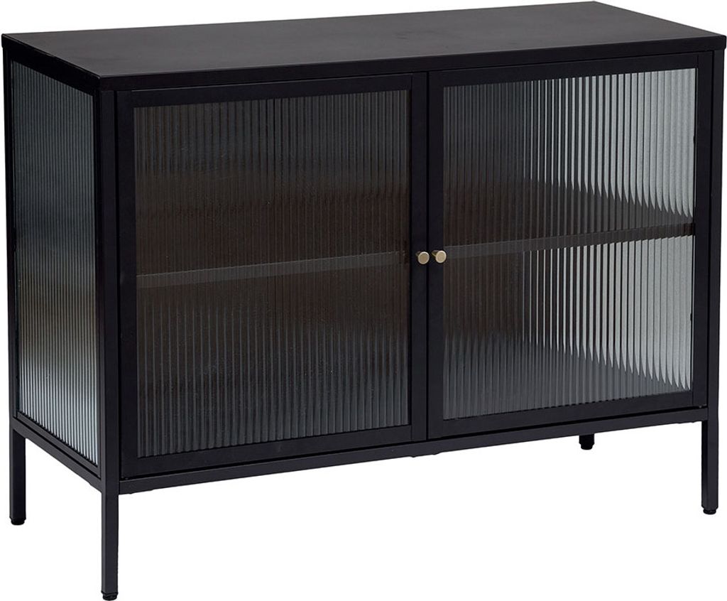 Eazy Living Vitrinenschrank Sabrine Schwarz