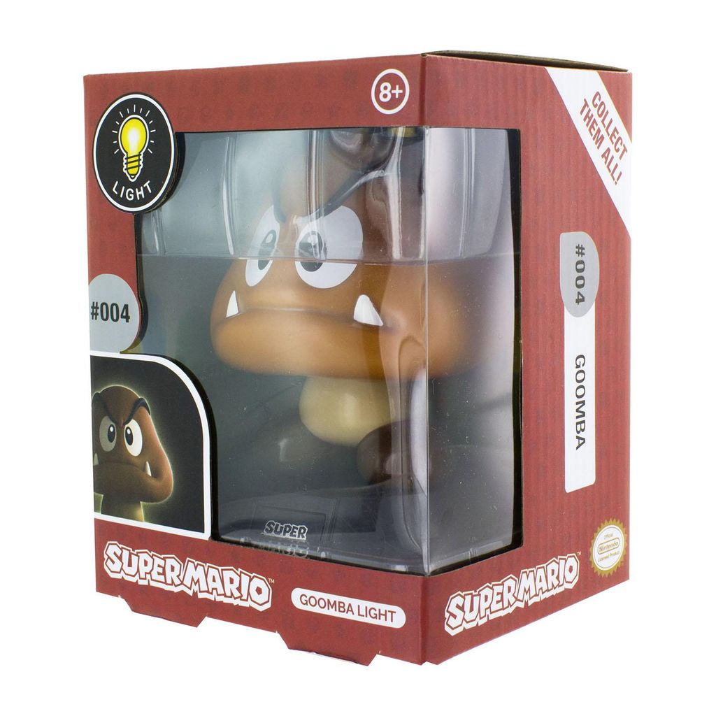 Super Mario Goomba 3D Lamp Productafbeelding 
