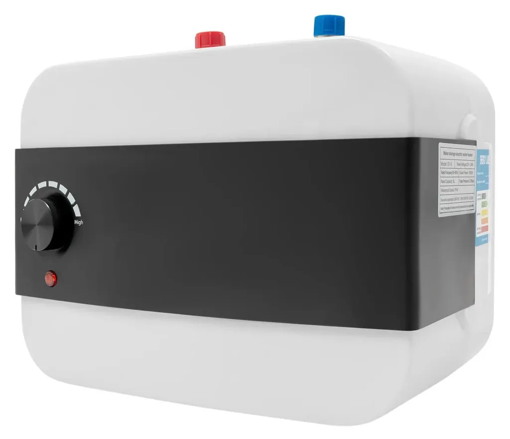 Mini chauffe-eau électrique 6L solution eau chaude rapide sous lavabo 1500W - 11