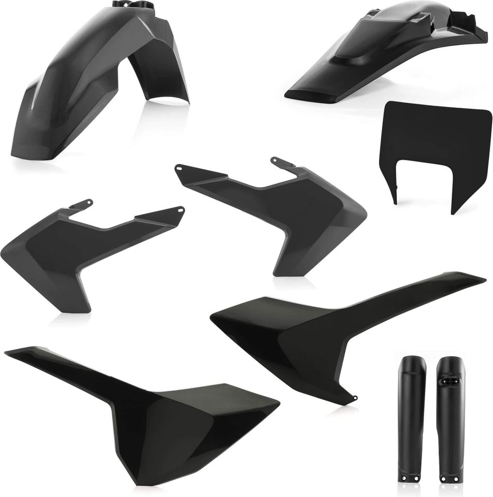 ACERBIS Verkleidungskit 9 Teile Schwarz für Husqvarna