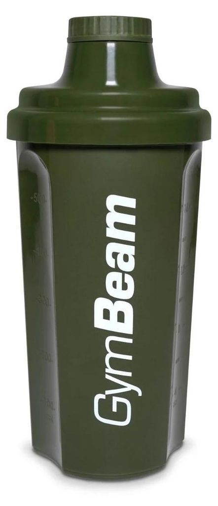 GymBeam - Shaker da 500 ml in verde oliva Immagine del prodotto 