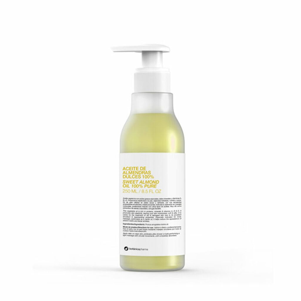 BOTANICAPHARMA Reines Mandelöl Gesicht Körper und Haar 250ml