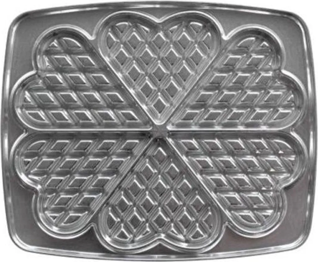 Coppia Piastre Lagrange 030521 6 Cuori per Waffel Super 2