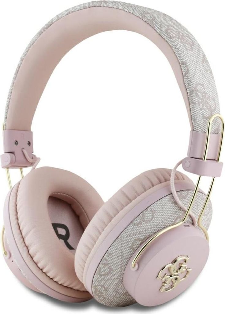 Guess Metal 4G Logo - ENC Bluetooth kabellose In-Ear-Kopfhörer (rosa)