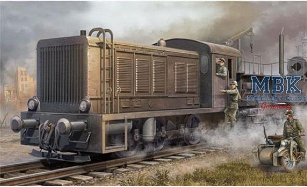 Trumpeter Duitse locomotief WR 360 C12, schaal 1:35, Productafbeelding 