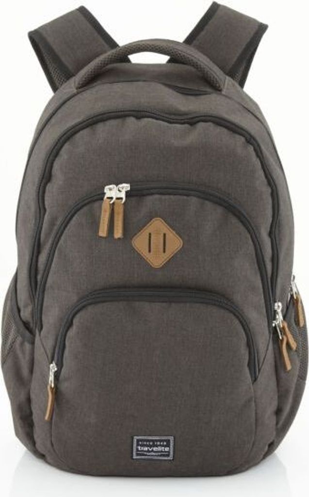 travelite - BASICS Rucksack Melange, Farbauswahl:Braun Produktbild 7