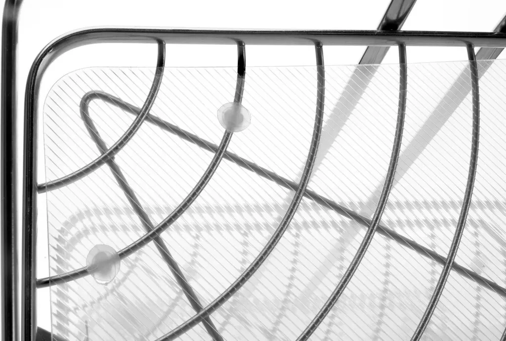 Étagère de douche chromée inoxydable - Fixation murale stable 30cm
