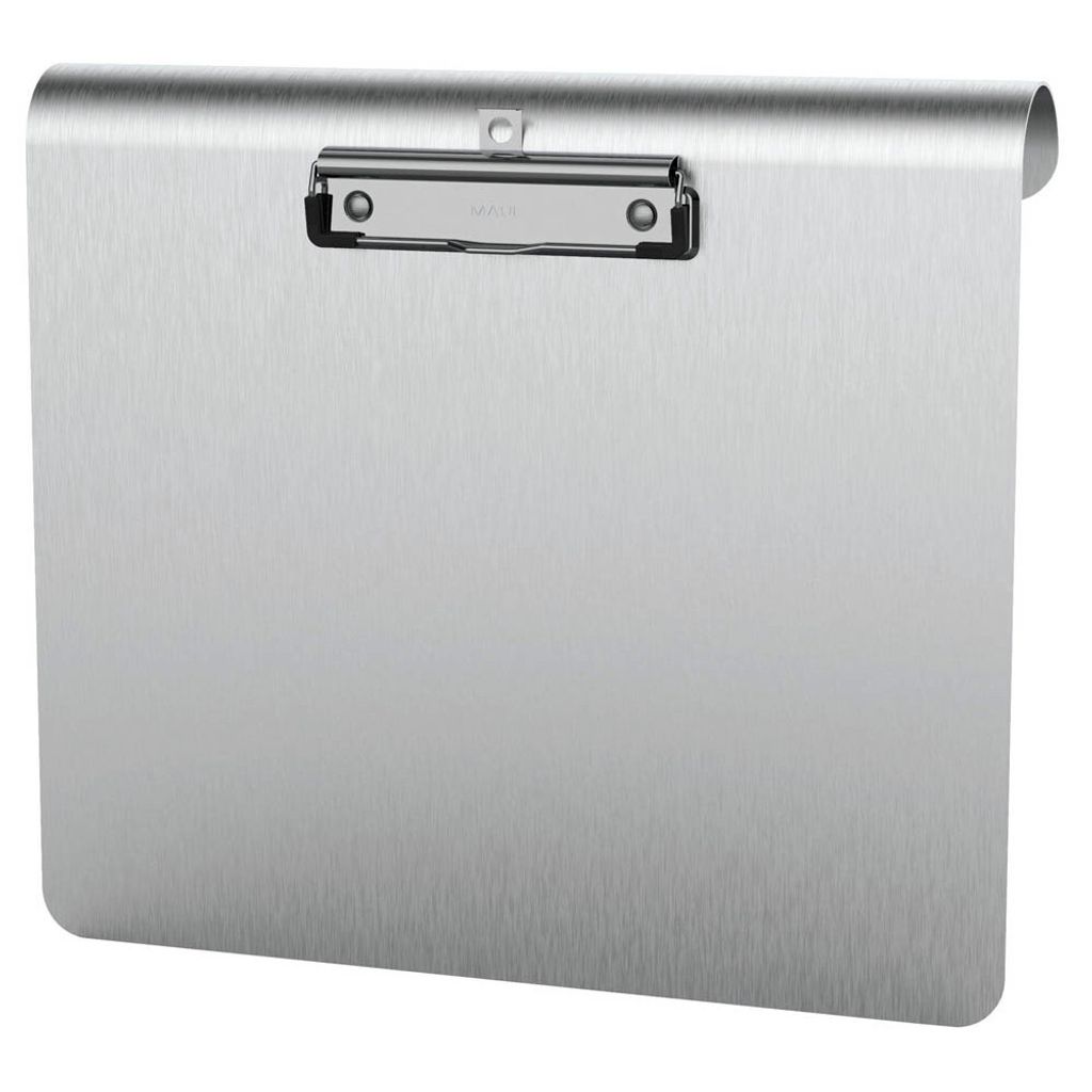 MAUL Klemmbrett MAULmedic Aluminium A4 quer silber
