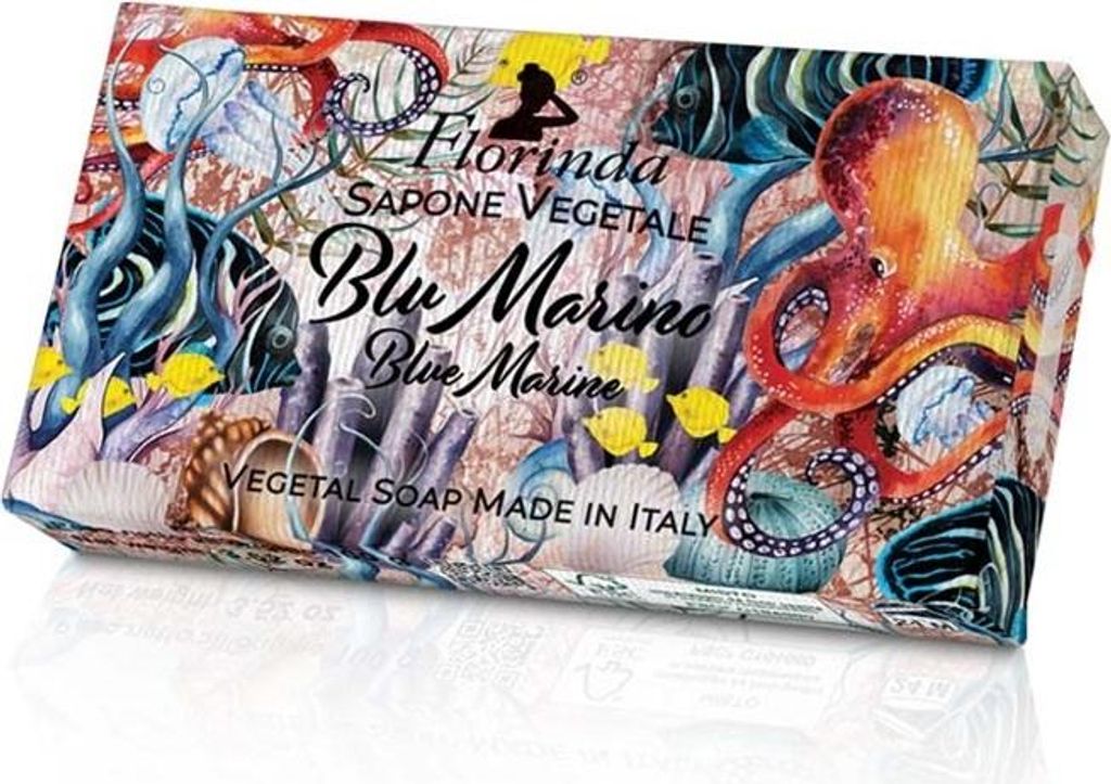 Florinda Pflanzenseife Blu Marino : 100 g Gre: 100 g Produktbild 