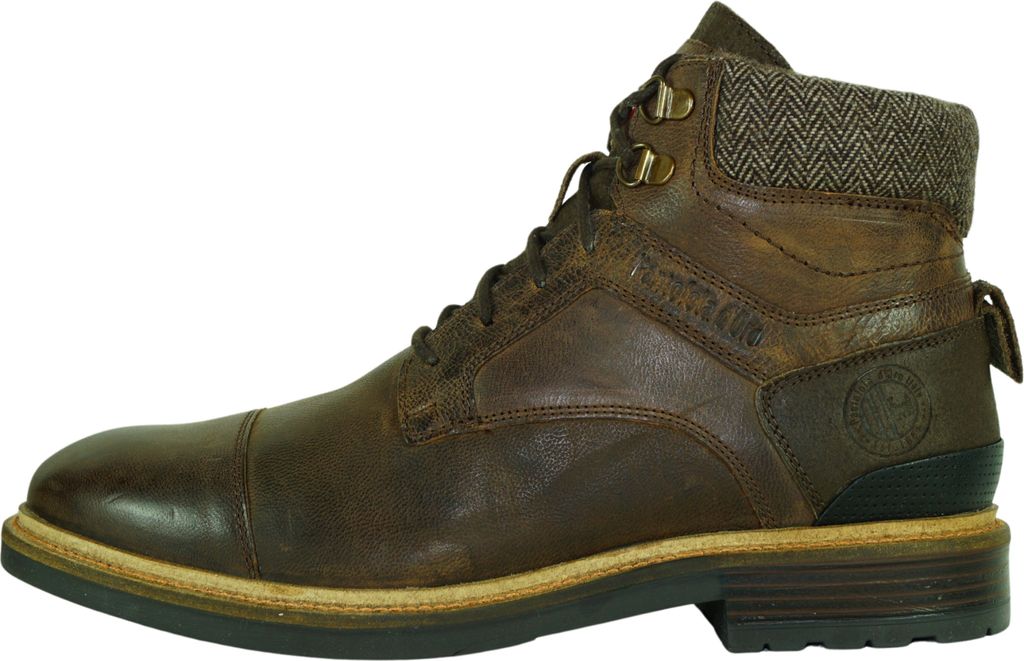 Pantofola D'Oro Schuhe TRIVENTO UOMO HIGH Lederboots mit Schnürverschluss