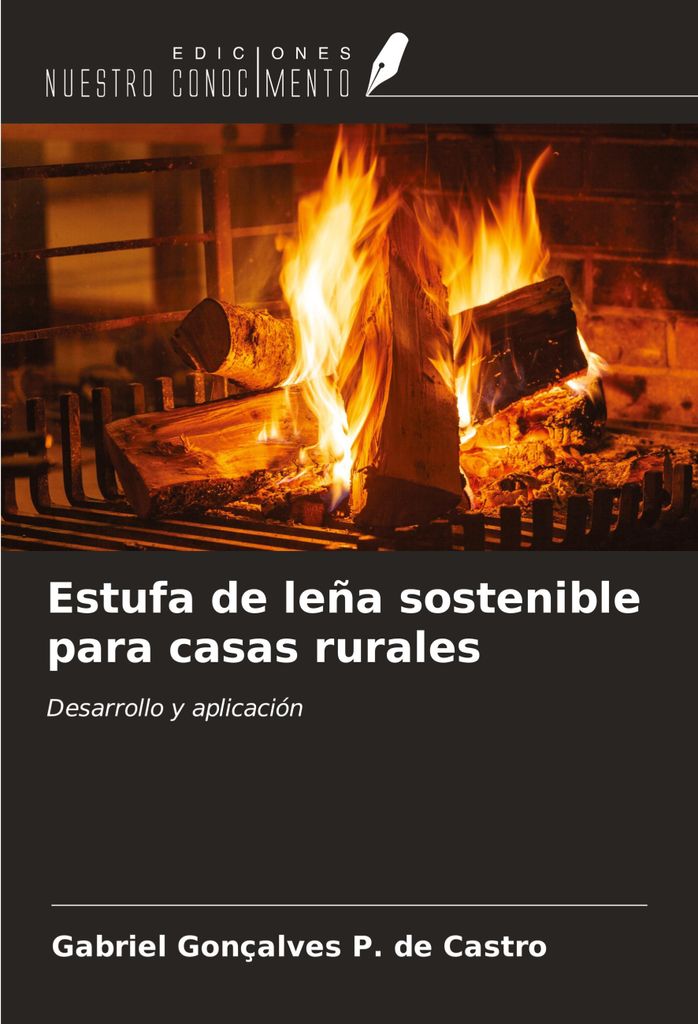 Estufa de leña sostenible para casas rurales