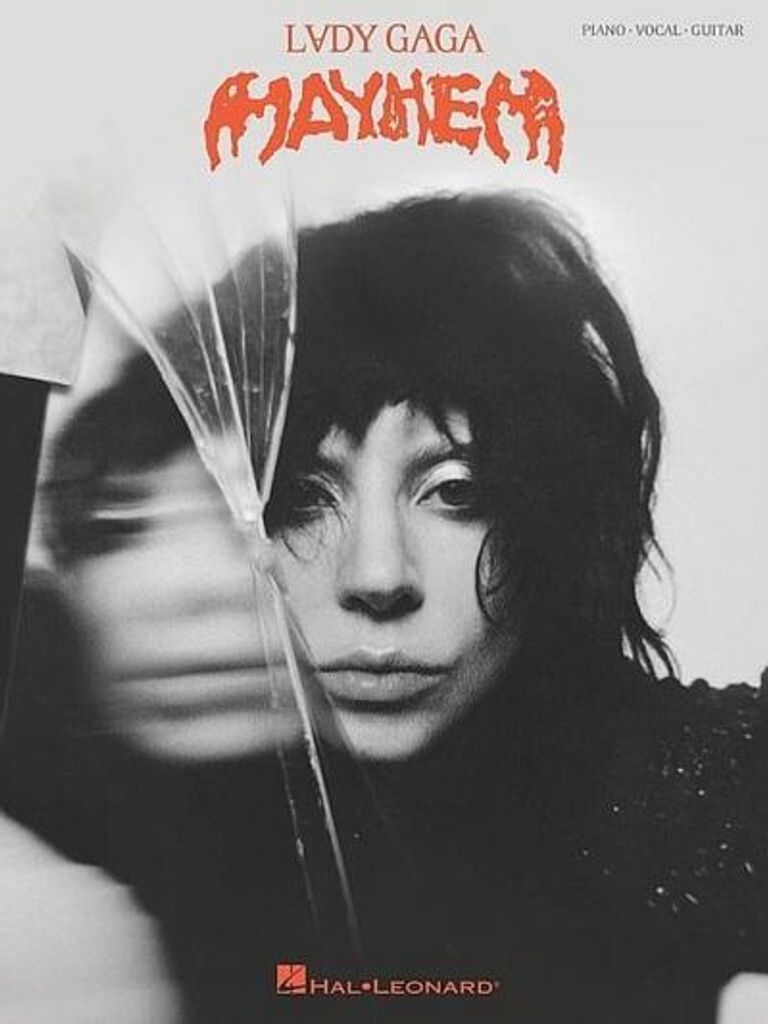 Lady Gaga - Mayhem Piano/Vocal/Guitar Songbook
