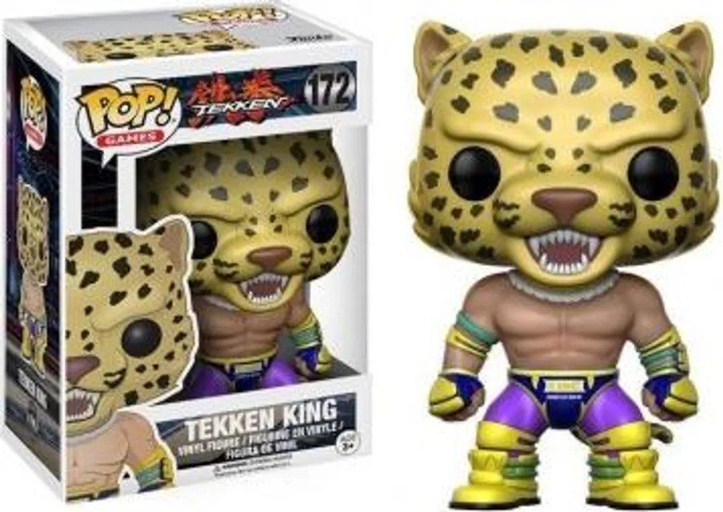 Funko POP King Tekken - Détails Authentiques Masque de Jaguar n°171