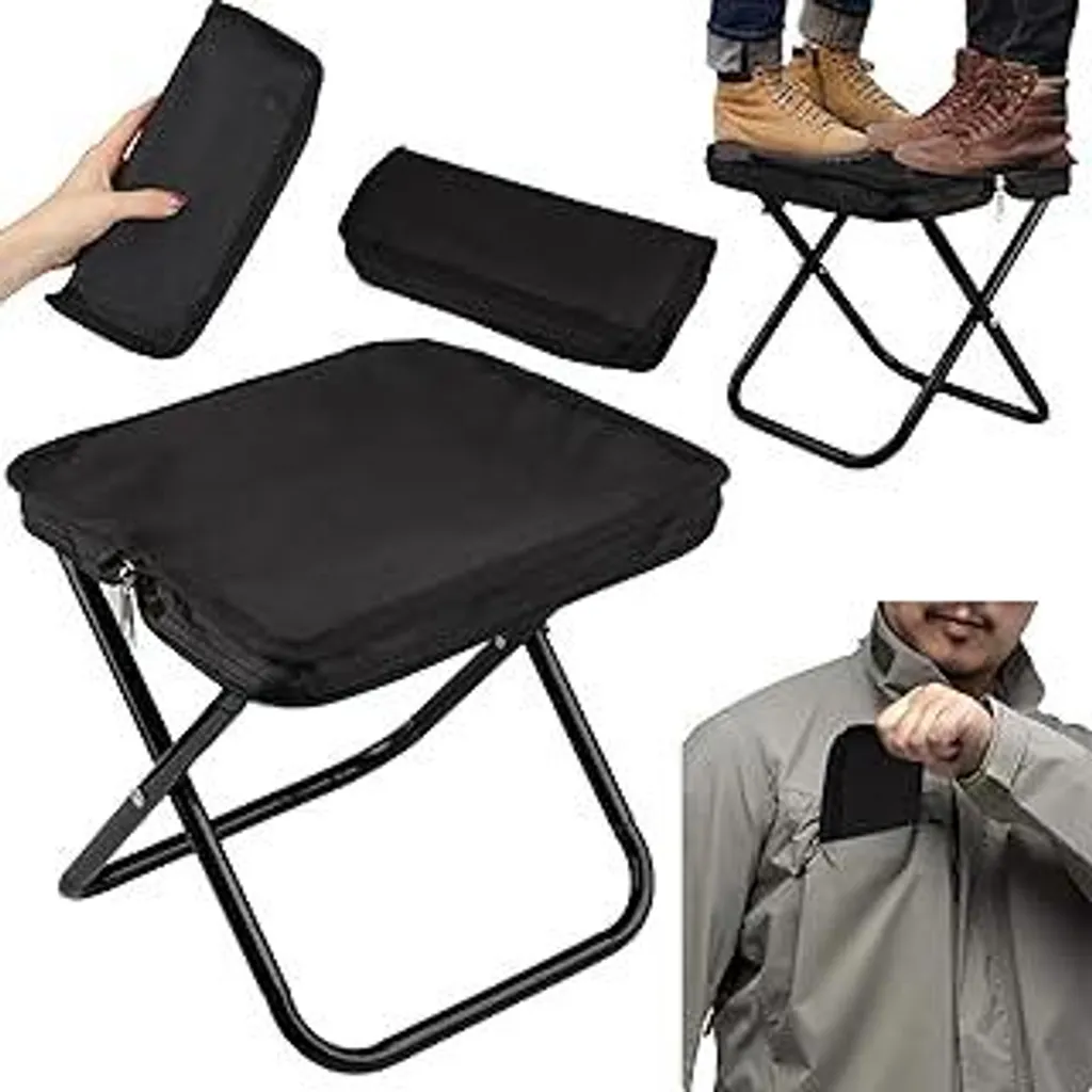 Sgabello Pieghevole Walkstool Ultraleggero | Escursionismo e Pesca 150kg