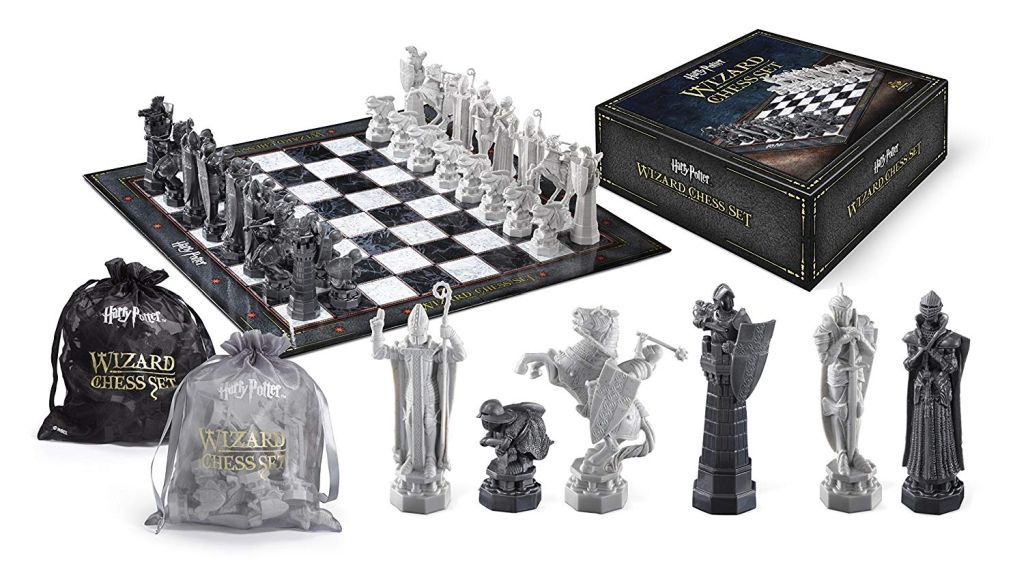 The Noble Collection Harry Potter Wizard Chess Set Schachspiel 