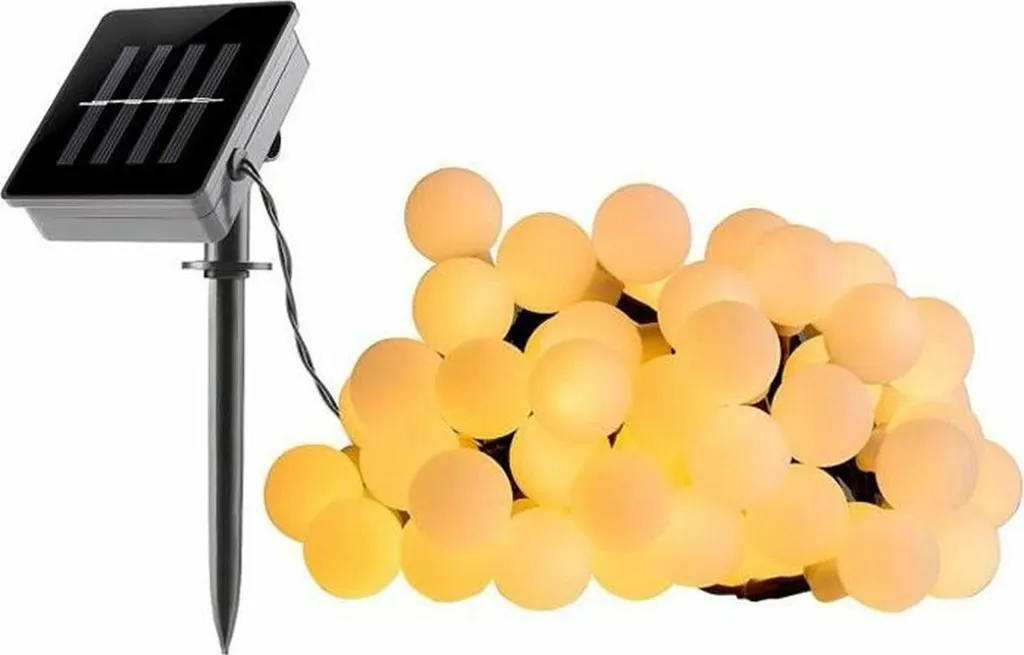 Lumi Garden LED Stringa luminosa BILLY SPHERICAL 60 LEDS Nero 1 W