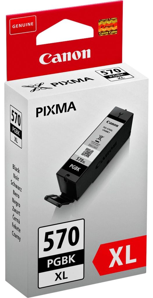 Canon PGI-570PGBK XL, Vysoká (XL) výtěžnost, Černá, Inkoust Obrázek produktu 