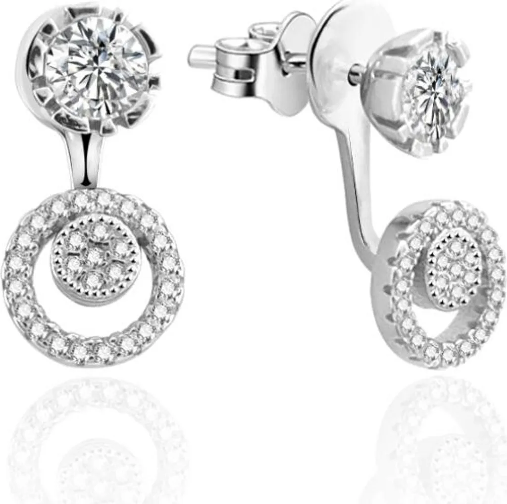 Orecchini Argento 925 Zirconi AGUP911 - Must-Have Layering Jewelry