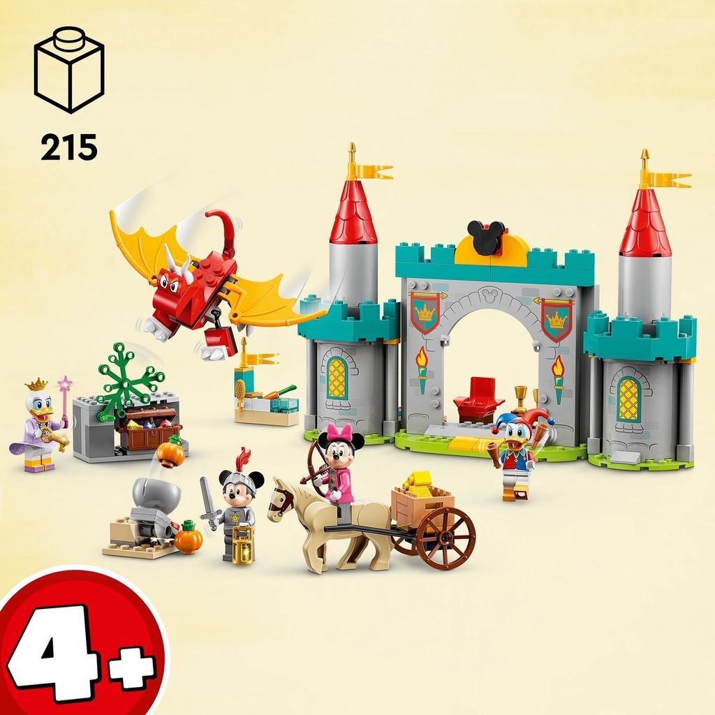 LEGO Disney 10780 Mickeyho zámecké dobrodružství 4+ Obrázek produktu 