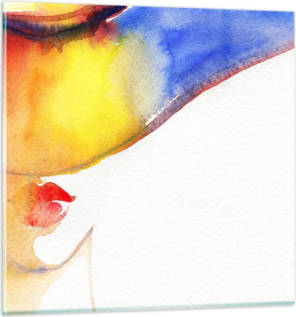 Bilder auf glas - Modell modern schön Design - 30x30cm - Glasbilder - Wandbilder - Kunstdruck - zum Aufhängen bereit - Wanddekoration aus Glas - ...