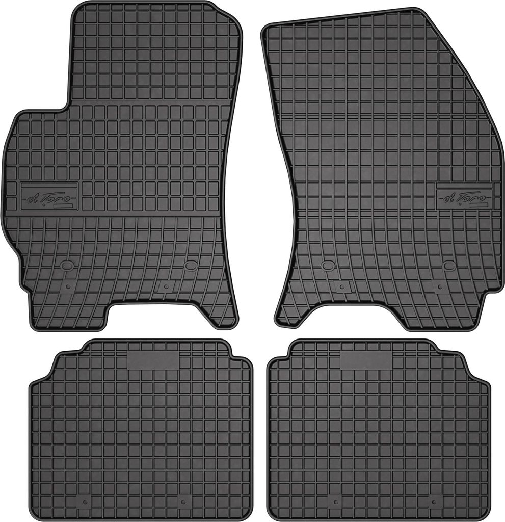 FROGUM Gummimatten Autofussmatten für Ford Mondeo III 2000-07