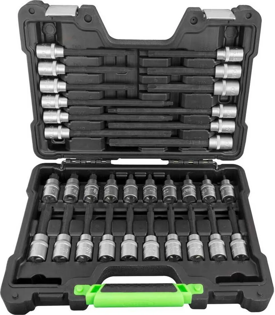 Coffret cliquet et douilles 1/2 pour entretien poids lourd et voiture