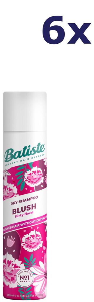 6x Batiste Trockenshampoo 200 ml Blush – verspielter Produktbild 