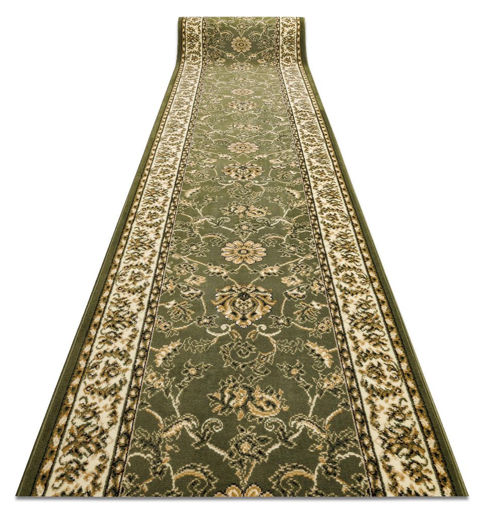 TAPIS DE COULOIR BCF MORAD Klasyk classique olive verte 100 Image du produit 