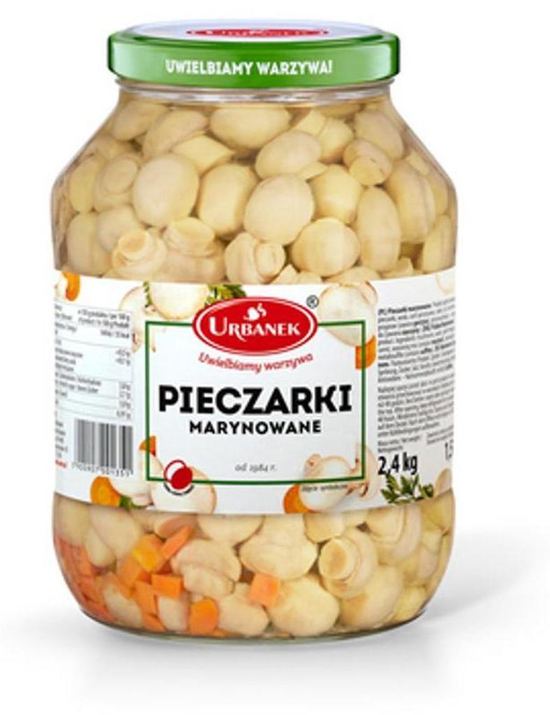 Pieczeniarki marynowane Urbaniak 2,4 kg Obrázek produktu 