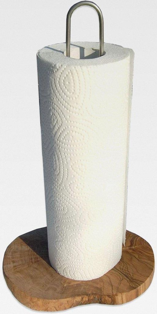 D.O.M. Küchenrollenhalter -Design- aus Olivenholz