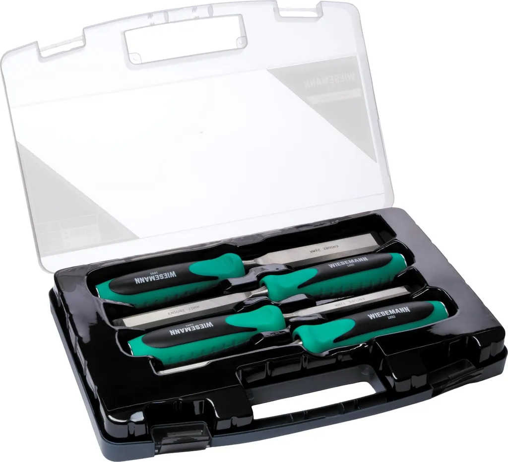 WIESEMANN 1893 Set 4 Scalpelli ENSURE 81291 - Acciaio Q30 Professionale