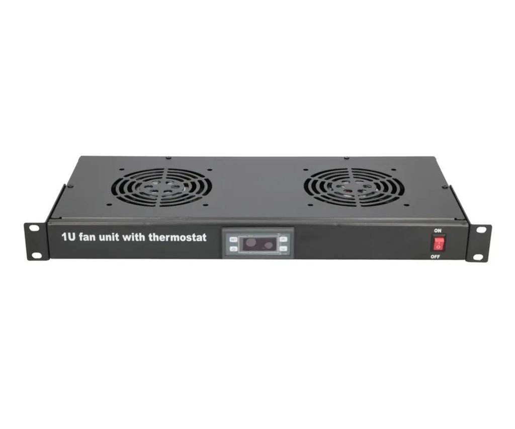 Extralink ventilační panel 19" 1U se 2 ventilátory a Obrázek produktu 