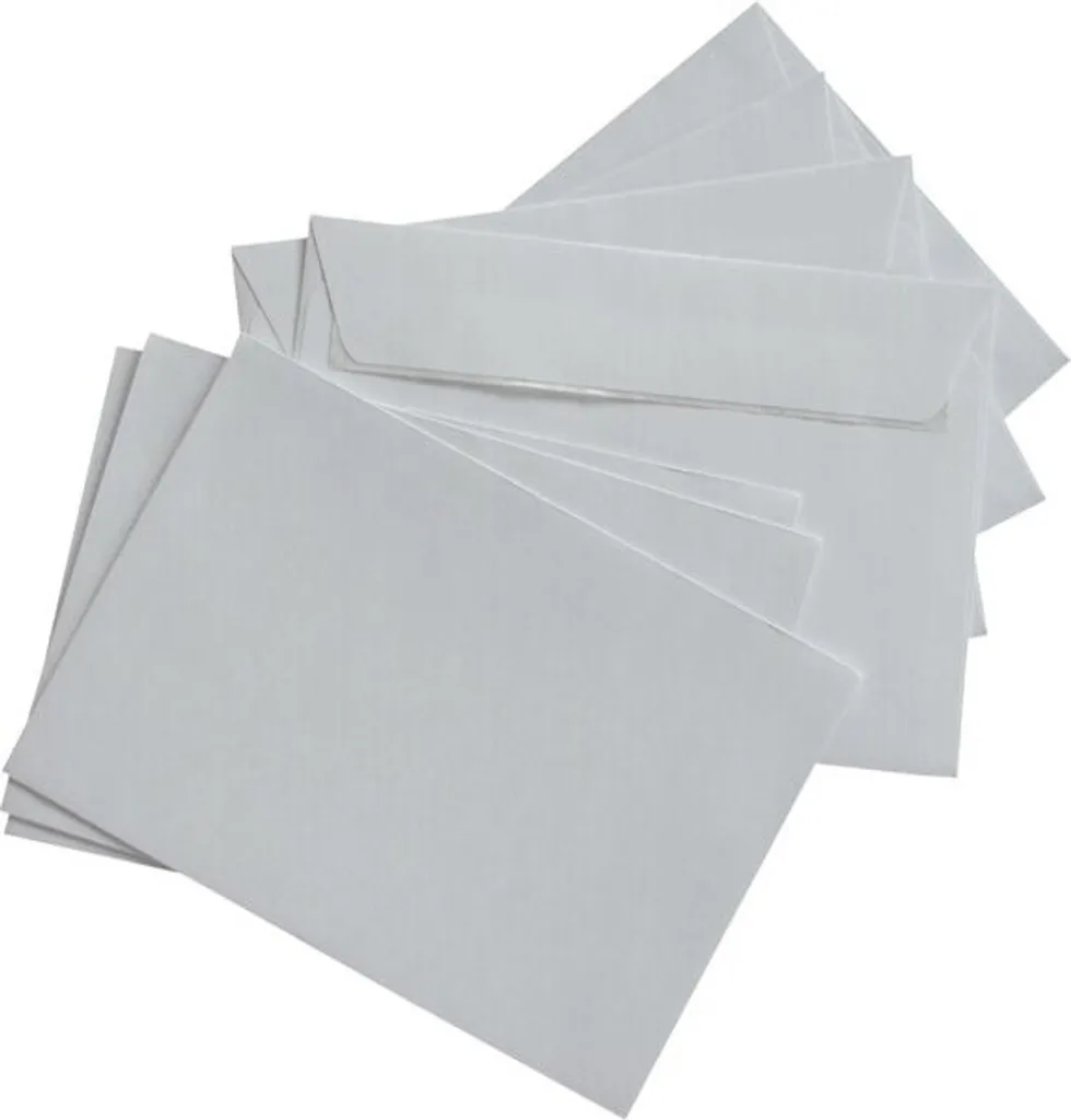 Enveloppes pour courrier administratif DL blanches autocollantes - 1000u