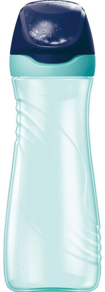 Maritimeblaue Wasserflasche 580 ml - Origins Design Edition Produktbild 