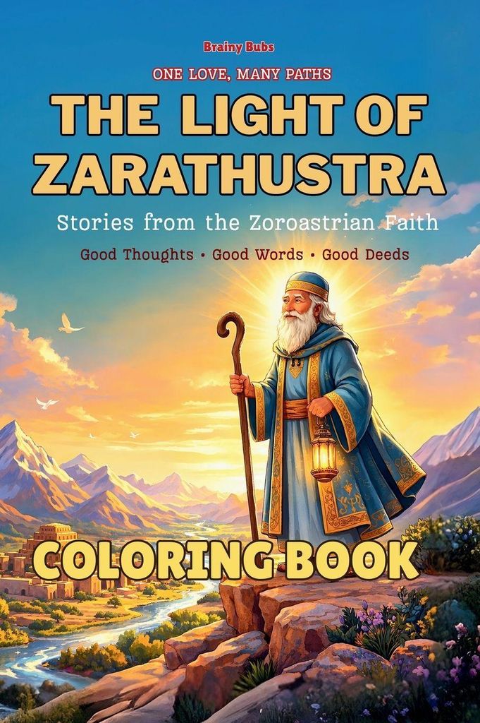 The Light of Zarathustra -Coloring Book