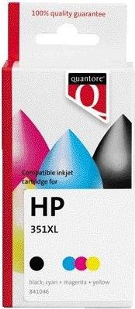 Quantore – Tintenpatronen-Alternative für CB338EE 351XL Farbe