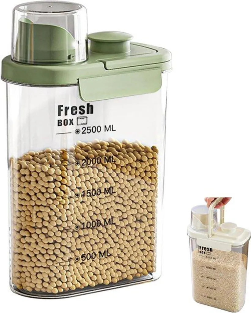 Étagère croquettes chien anti-insectes 2800 ml hermétique et robuste