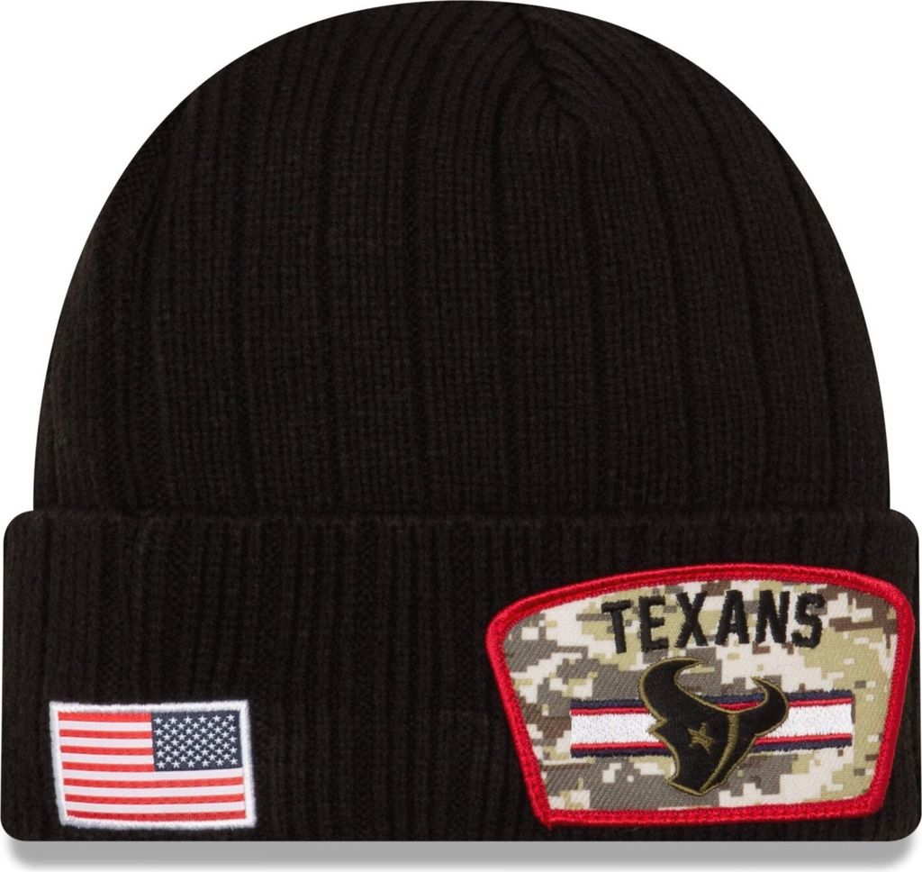 New Era NFL Salute to Service Wintermütze Houston Texans