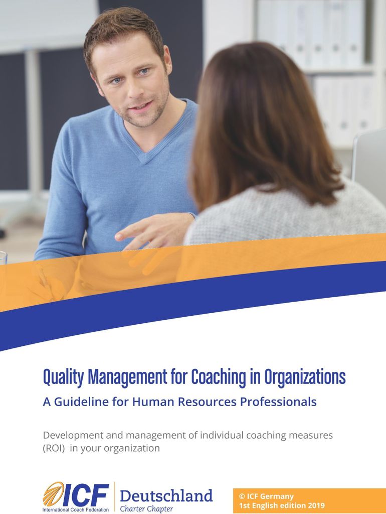 Quality Management for Coaching in Organizations