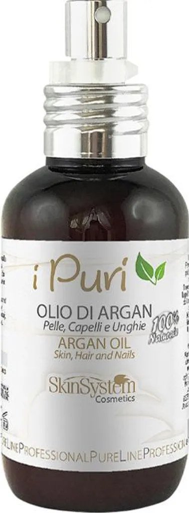 SkinSystem Olio di Argan 100ml - Trattamento Lenitivo e Antiossidante