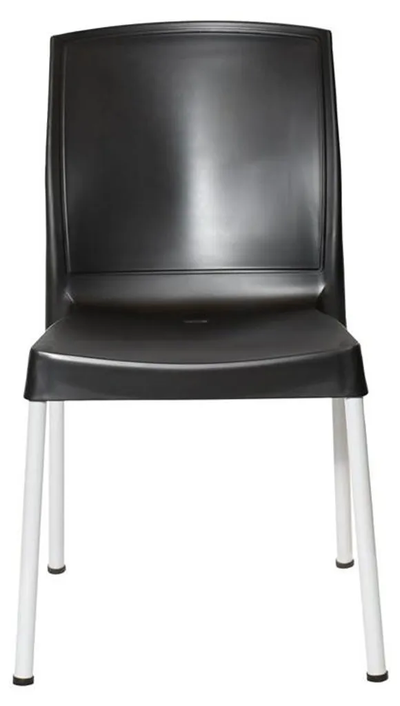 Chaises d'appoint noires Bolero Elements : mobilier robuste facile à laver