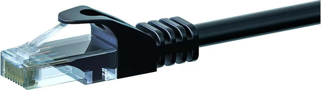 Cavo Ethernet CAT6 2mt UTP Nero CCA - Alta Qualità per Professionisti