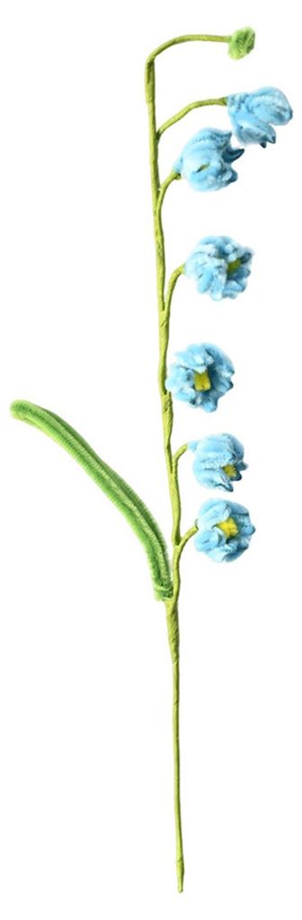 Handgefertigte Maiglöckchenblume aus Pfeifenreinigern – Kunstblumen-Geschenkidee für Valentinstag, Hochzeiten, Partys, Geburtstage und als Deko...