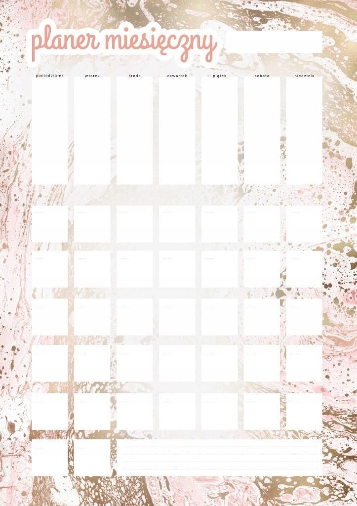 Dry Erase Planner Universal Monatskalender, Aufkleber 30x42cm