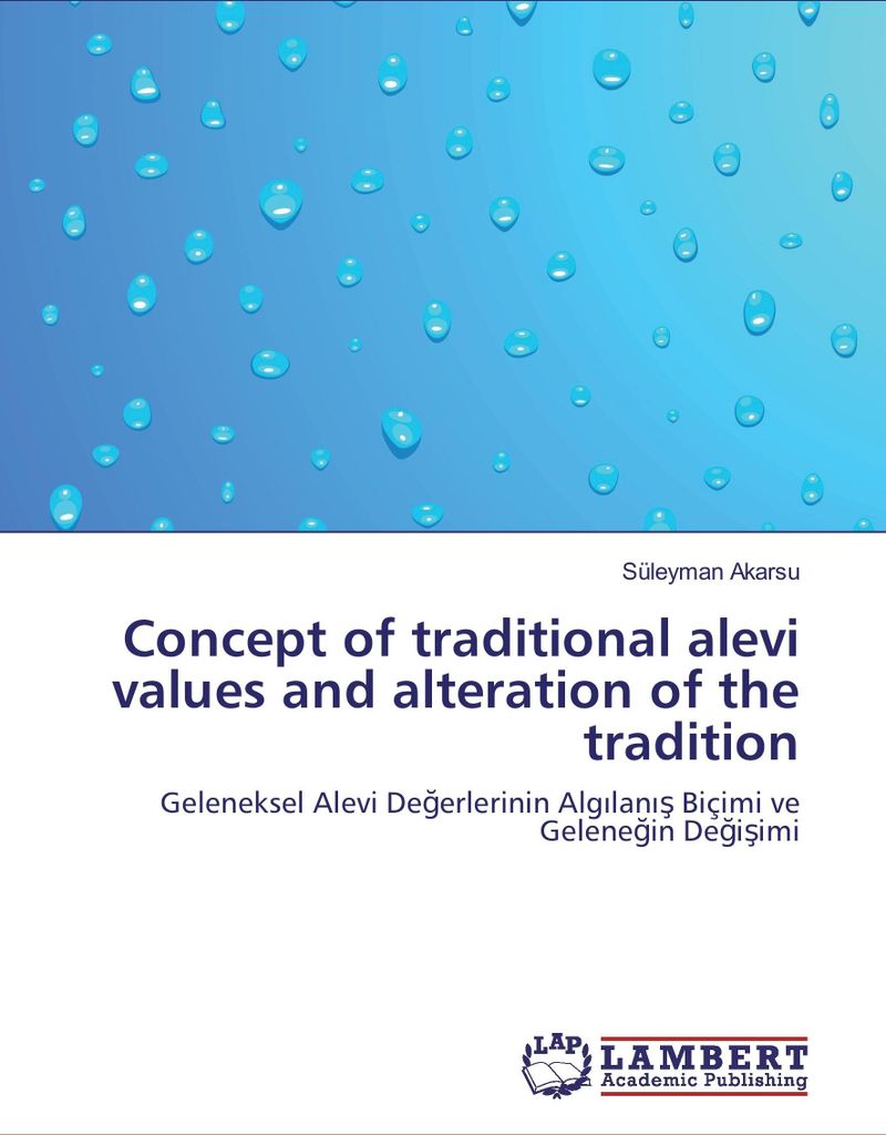 Concept of traditional alevi values and alteration of the tradition
