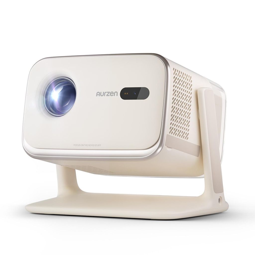 AURZEN BOOM Mini Smart Beamer mit Google TV, 4K Unterstützt Produktbild 