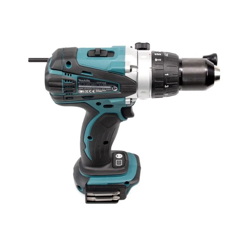 Perceuse à percussion Makita DHP458RTJ 18V 5Ah pour perçage intensif Pro