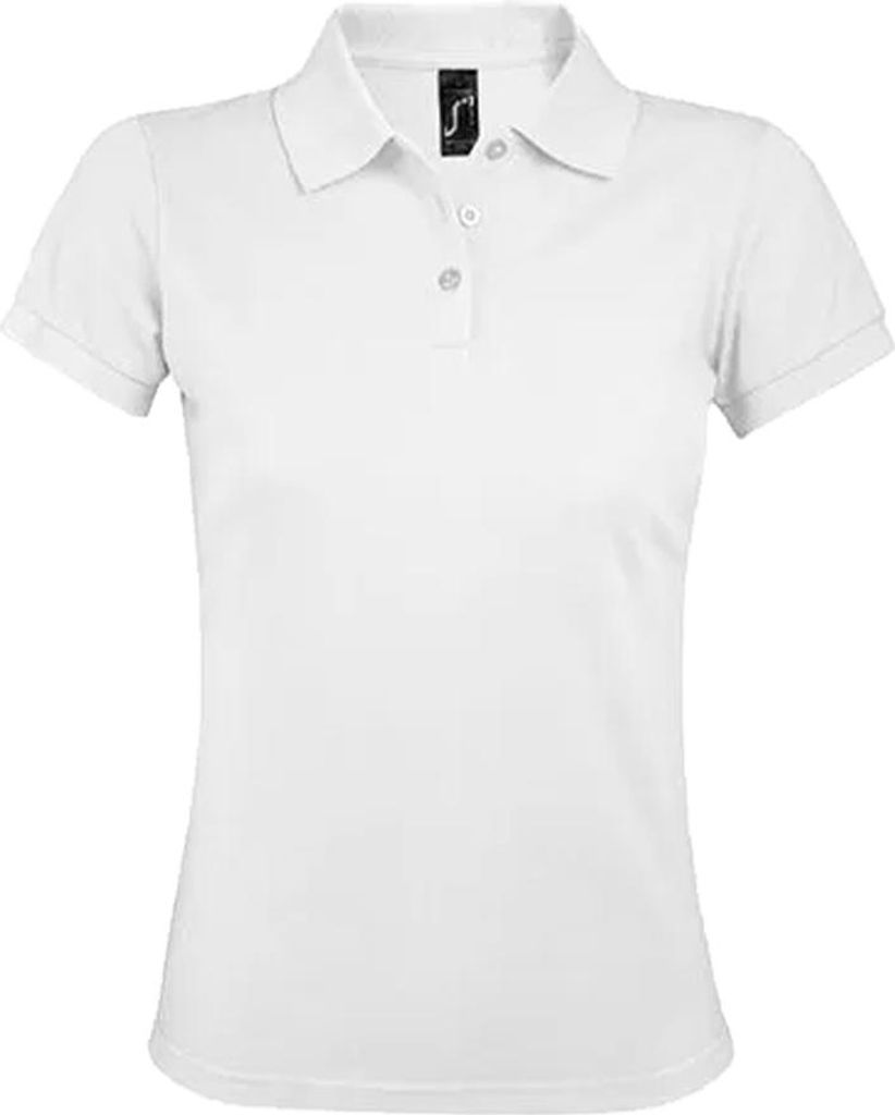 SOLS - "Prime" Poloshirt für Damen LT2090 (L) (Weiß)